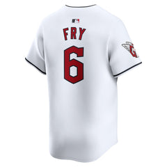 David Fry Cleveland Guardians Nike Home Limited Player Jersey - White - Nike on Sale