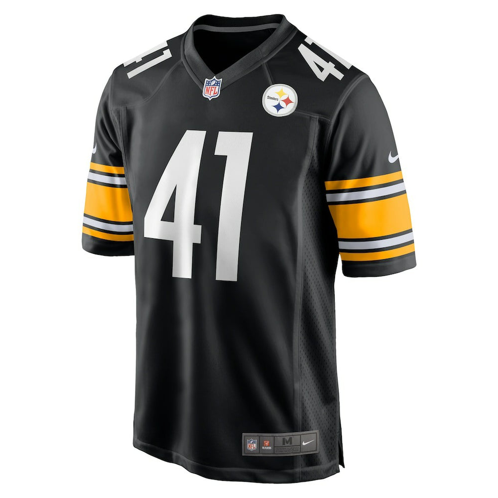 Nike Payton Wilson Pittsburgh Steelers Game Jersey Black