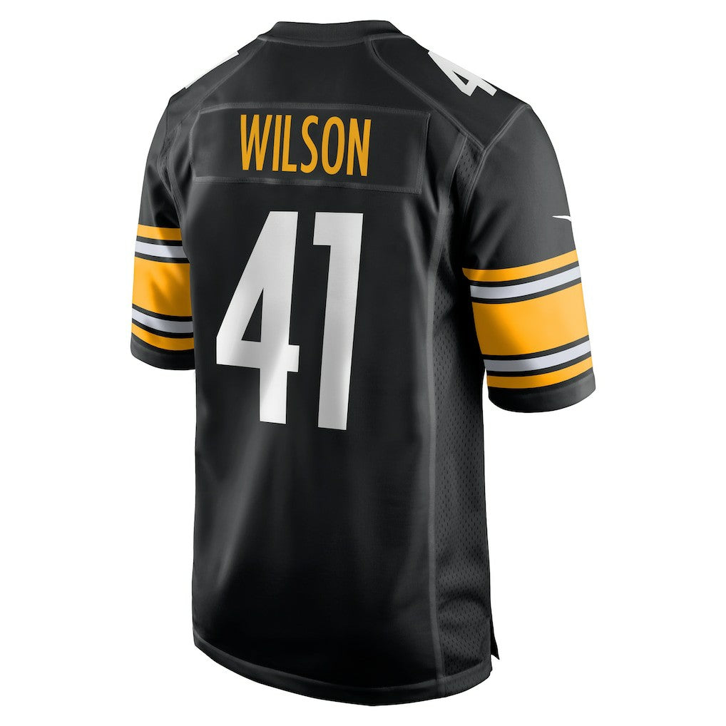 Nike Payton Wilson Pittsburgh Steelers Game Jersey Black