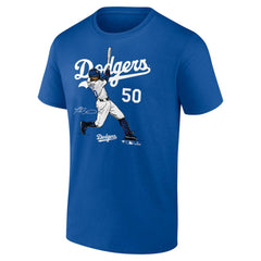 Mookie Betts Los Angeles Dodgers Player Swing T-Shirt - Royal - MLB Online