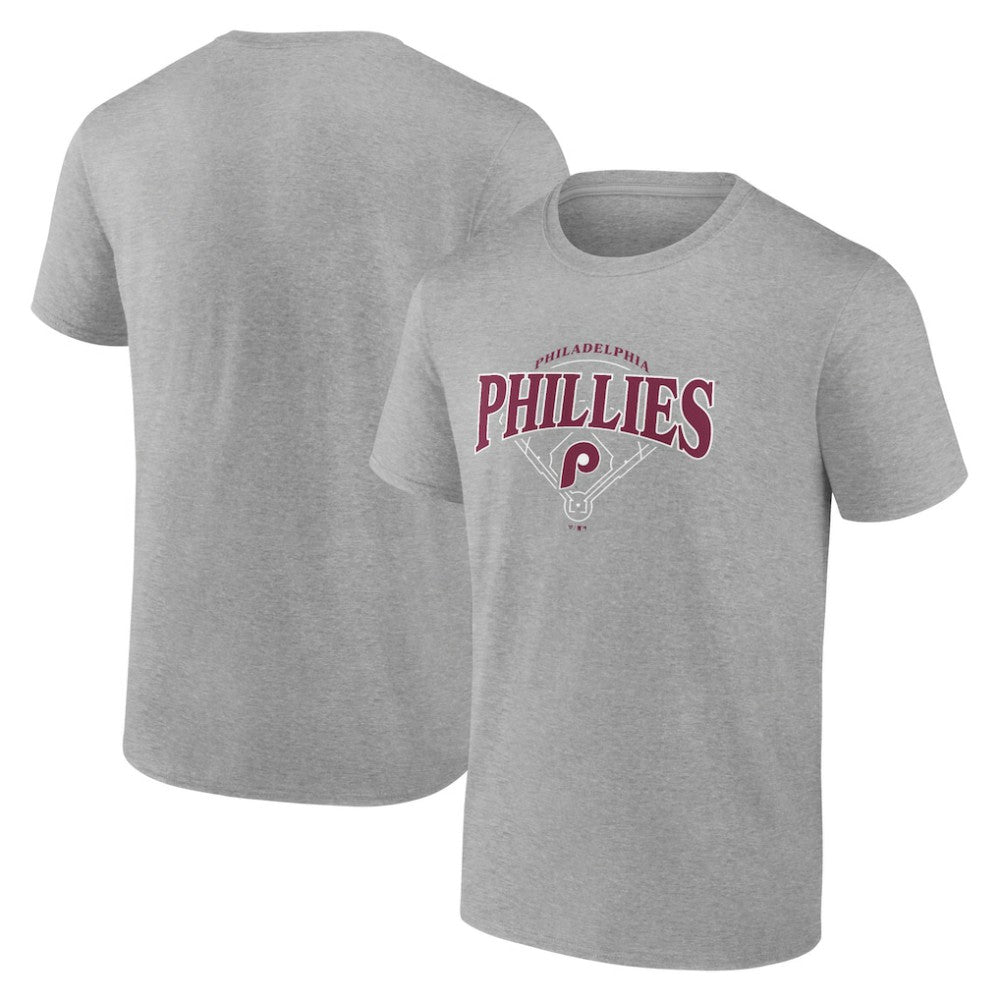 Philadelphia Phillies Home Field T-Shirt - Heather Gray - MLB on Sale