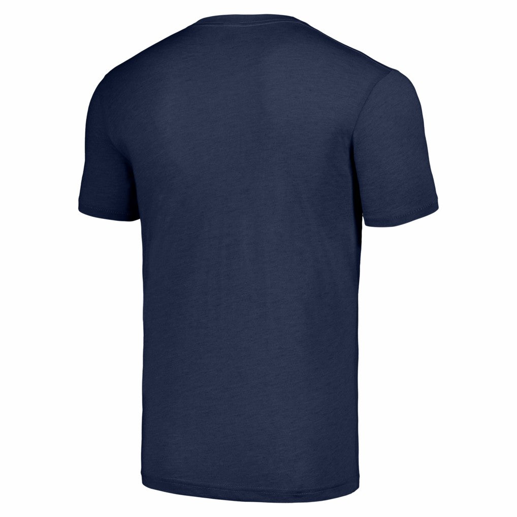 Caleb Williams Chicago Bears Homage Unisex Caricature Player Tri-Blend T-Shirt Navy