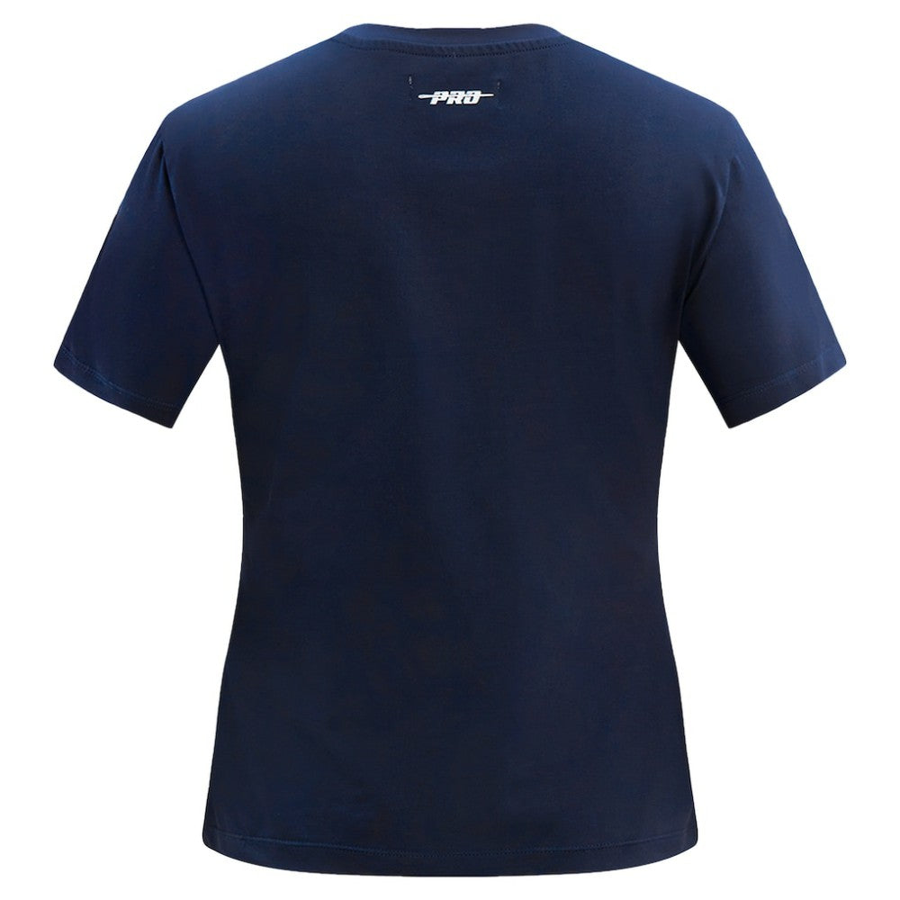 Houston Astros Pro Standard Women's Rhinestone Slim Fit T-Shirt - Navy - MLB Discount