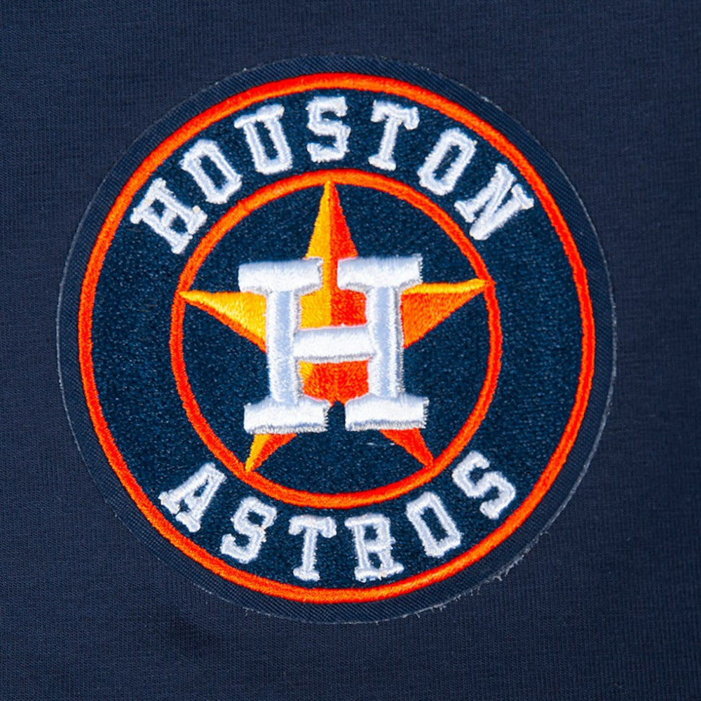 Houston Astros Pro Standard Women's Rhinestone Slim Fit T-Shirt - Navy - MLB Discount