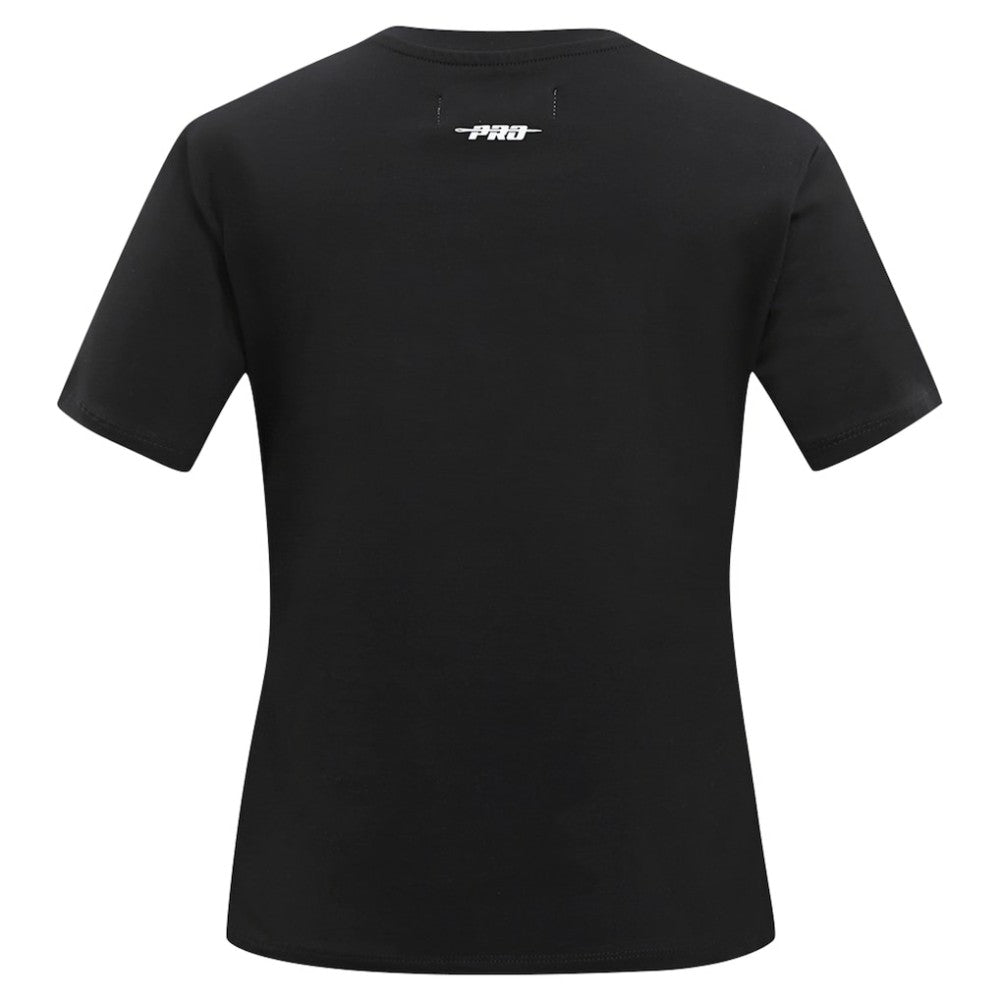 Chicago Cubs Pro Standard Women's Rhinestone Slim Fit T-Shirt - Black - MLB Sale