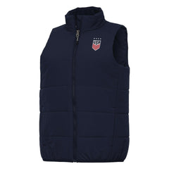USWNT Antigua Women's Experience Full-Zip Vest Navy