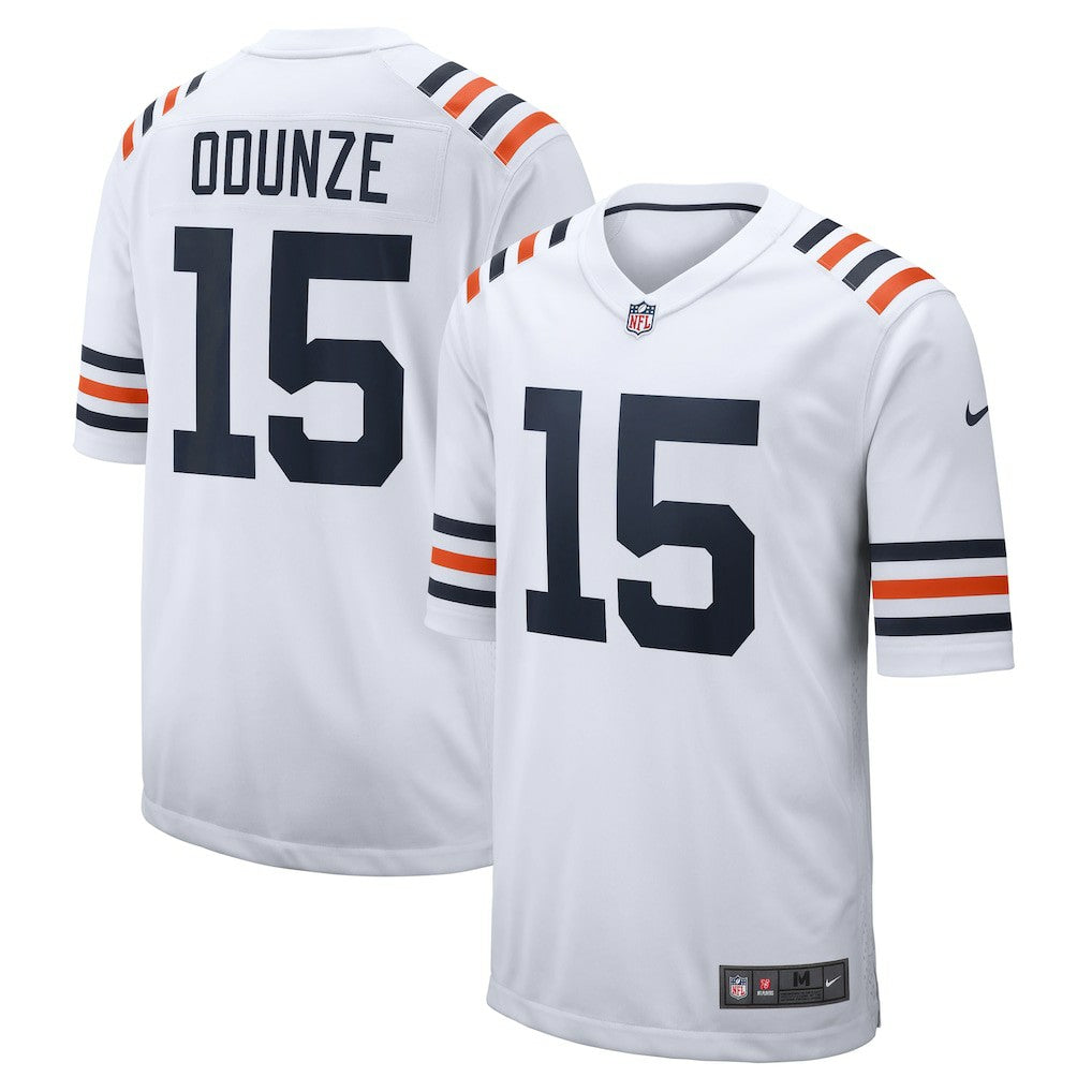 Nike Rome Odunze Chicago Bears Alternate Game Jersey White