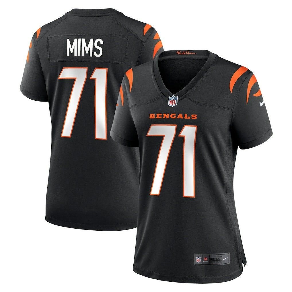 Nike Amarius Mims Cincinnati Bengals Women's Game Jersey Black