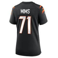 Nike Amarius Mims Cincinnati Bengals Women's Game Jersey Black