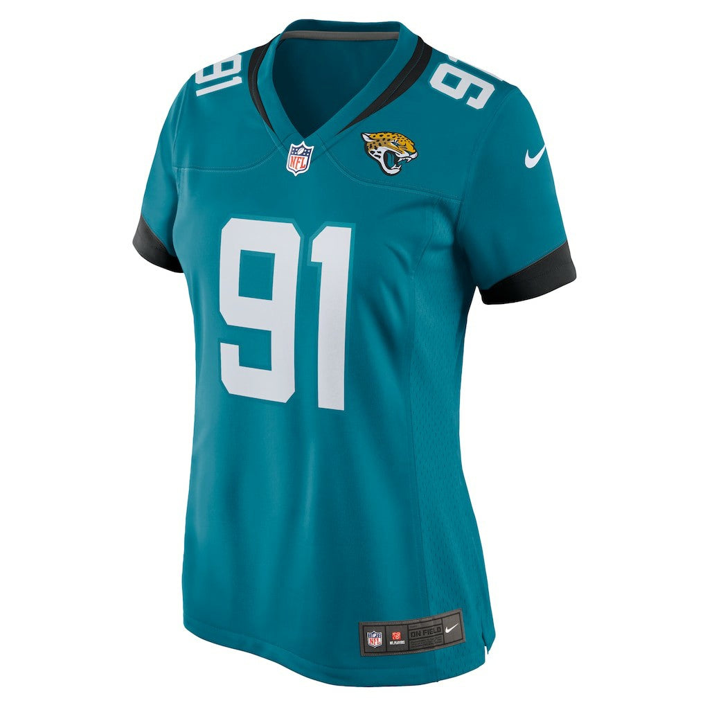 Nike Arik Armstead Jacksonville Jaguars Women's Team Game Jersey Teal