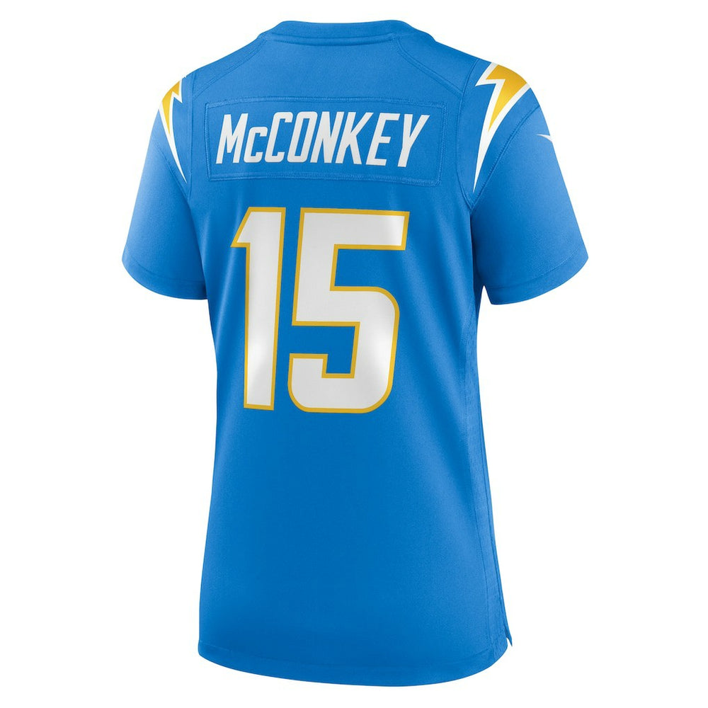 Nike Ladd McConkey Los Angeles Chargers Women's Game Jersey Powder Blue