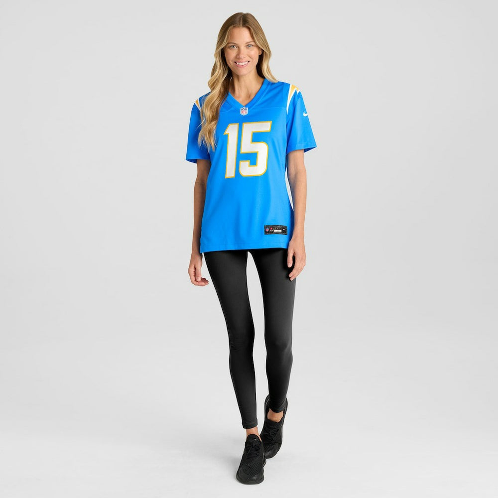 Nike Ladd McConkey Los Angeles Chargers Women's Game Jersey Powder Blue