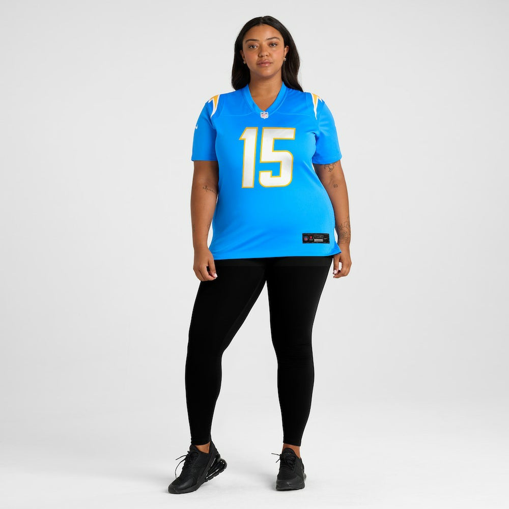 Nike Ladd McConkey Los Angeles Chargers Women's Game Jersey Powder Blue