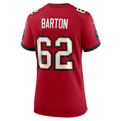 Nike Graham Barton Tampa Bay Buccaneers Women's Game Jersey Red