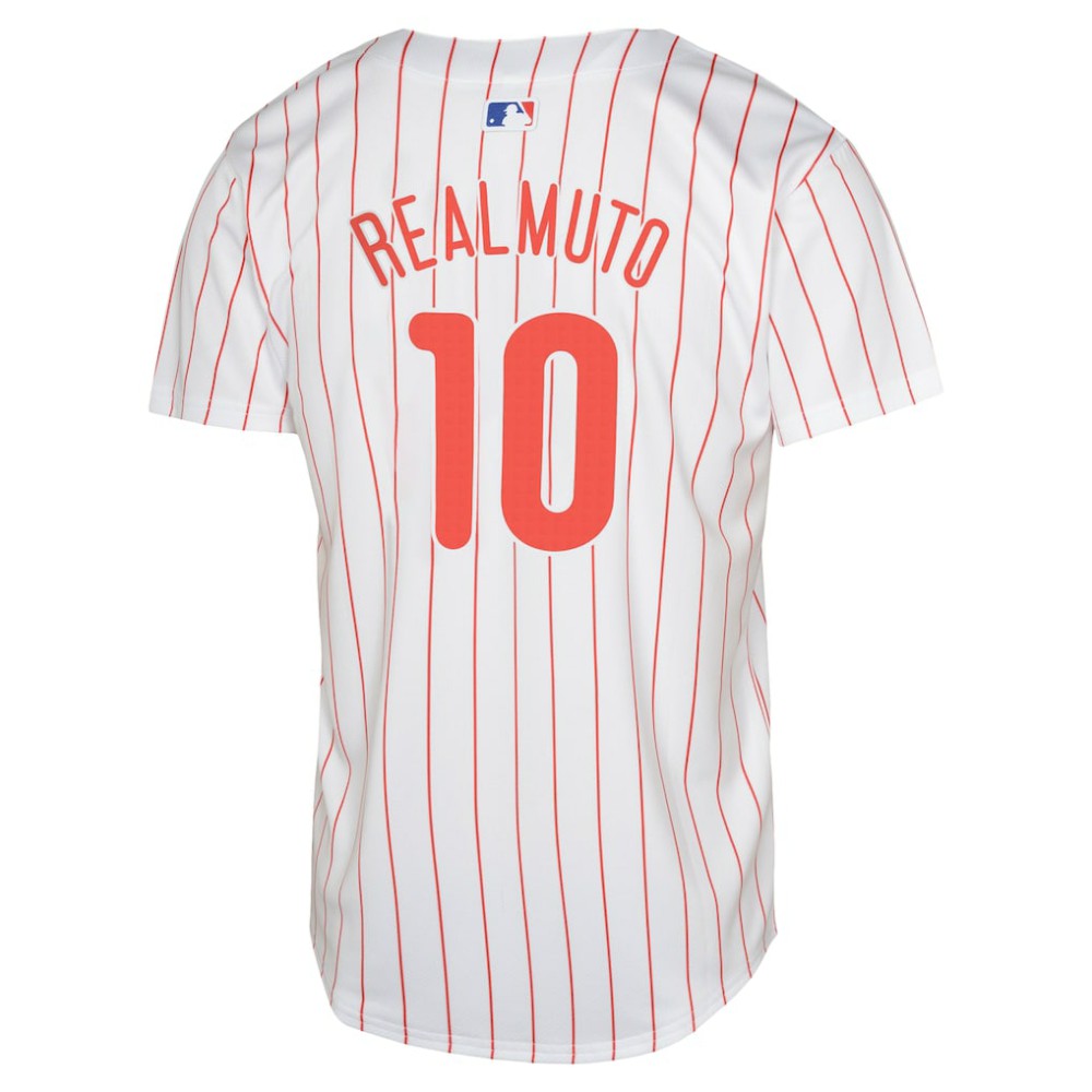 J.T. Realmuto Philadelphia Phillies Nike Youth Home Limited Jersey - White - Nike on Sale