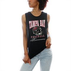 Tampa Bay Buccaneers Gameday Couture Women's Preseason Opener Racerback Tank Top Black