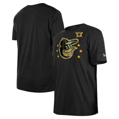 Baltimore Orioles New Era 2024 Armed Forces Day T-Shirt - Black - New Era on Sale