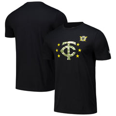 Minnesota Twins New Era 2024 Armed Forces Day T-Shirt - Black - New Era Sale