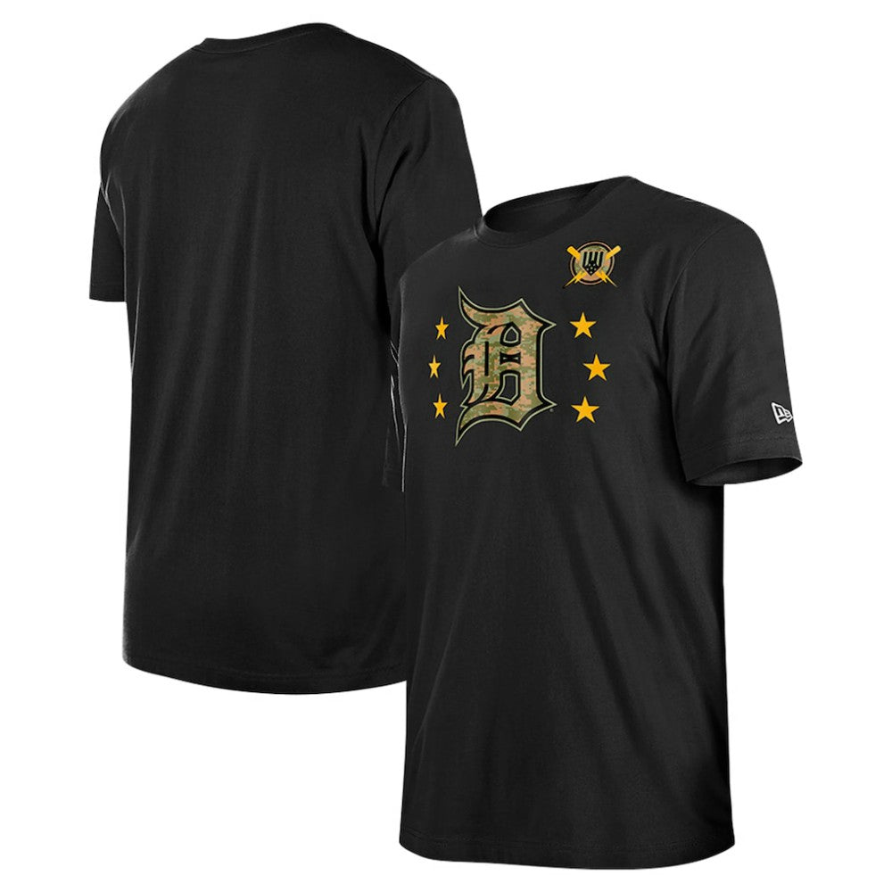 Detroit Tigers New Era 2024 Armed Forces Day T-Shirt - Black - New Era Lifestyle