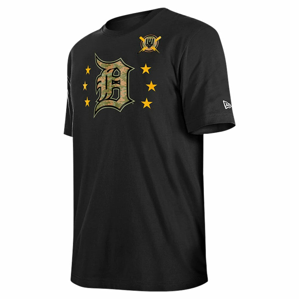 Detroit Tigers New Era 2024 Armed Forces Day T-Shirt - Black - New Era Lifestyle