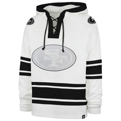 47 brand San Francisco 49ers '47 After Image Superior Lacer with Hood White