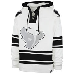 47 brand Houston Texans '47 After Image Superior Lacer with Hood White