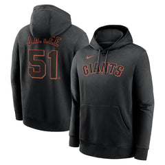 Jung Hoo Lee San Francisco Giants Nike Player Name & Number Club Pullover Hoodie - Black - Nike on Sale