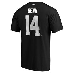 Jamie Benn Dallas Stars Fanatics Authentic Stack Name & Number T-Shirt - Black - NHL 201644143
