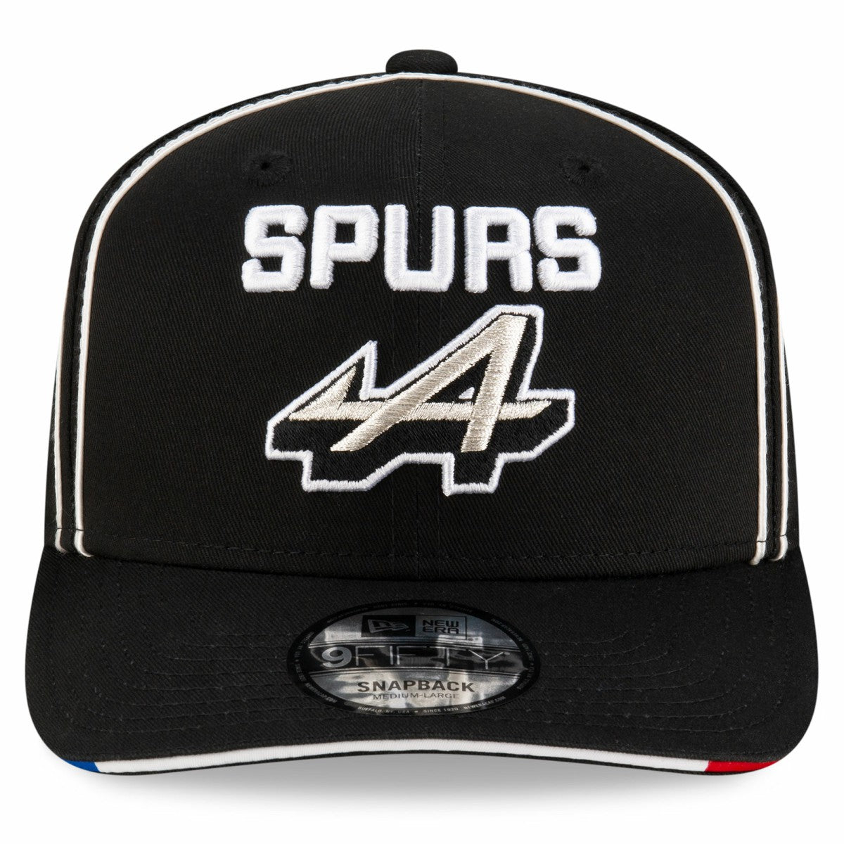San Antonio Spurs x Alpine 9FIFTY Snapback Hat Black | New Era Near Me