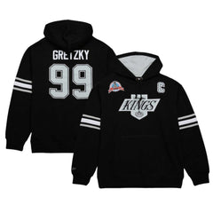 Wayne Gretzky Los Angeles Kings Mitchell & Ness 1993 Name & Number Premium Pullover Hoodie - Black - NHL 201644217
