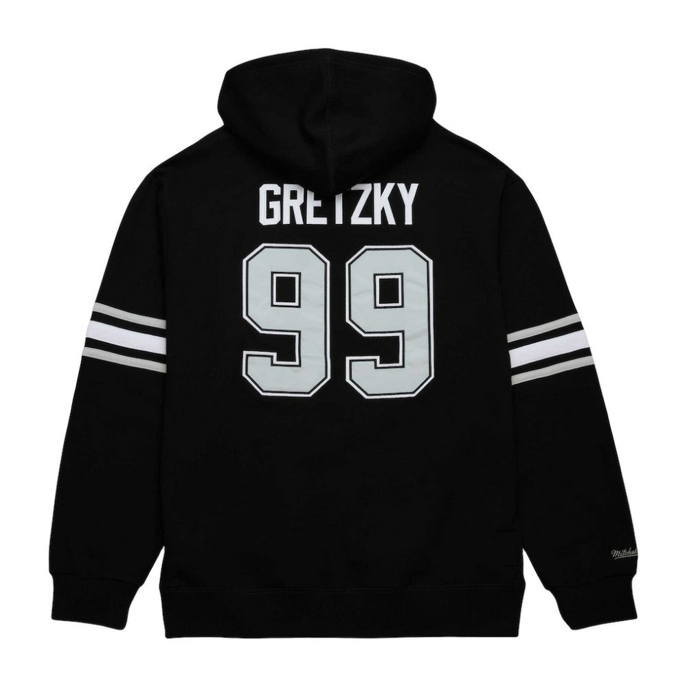 Wayne Gretzky Los Angeles Kings Mitchell & Ness 1993 Name & Number Premium Pullover Hoodie - Black - NHL 201644217