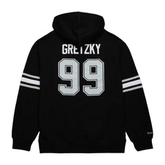 Wayne Gretzky Los Angeles Kings Mitchell & Ness 1993 Name & Number Premium Pullover Hoodie - Black - NHL 201644217