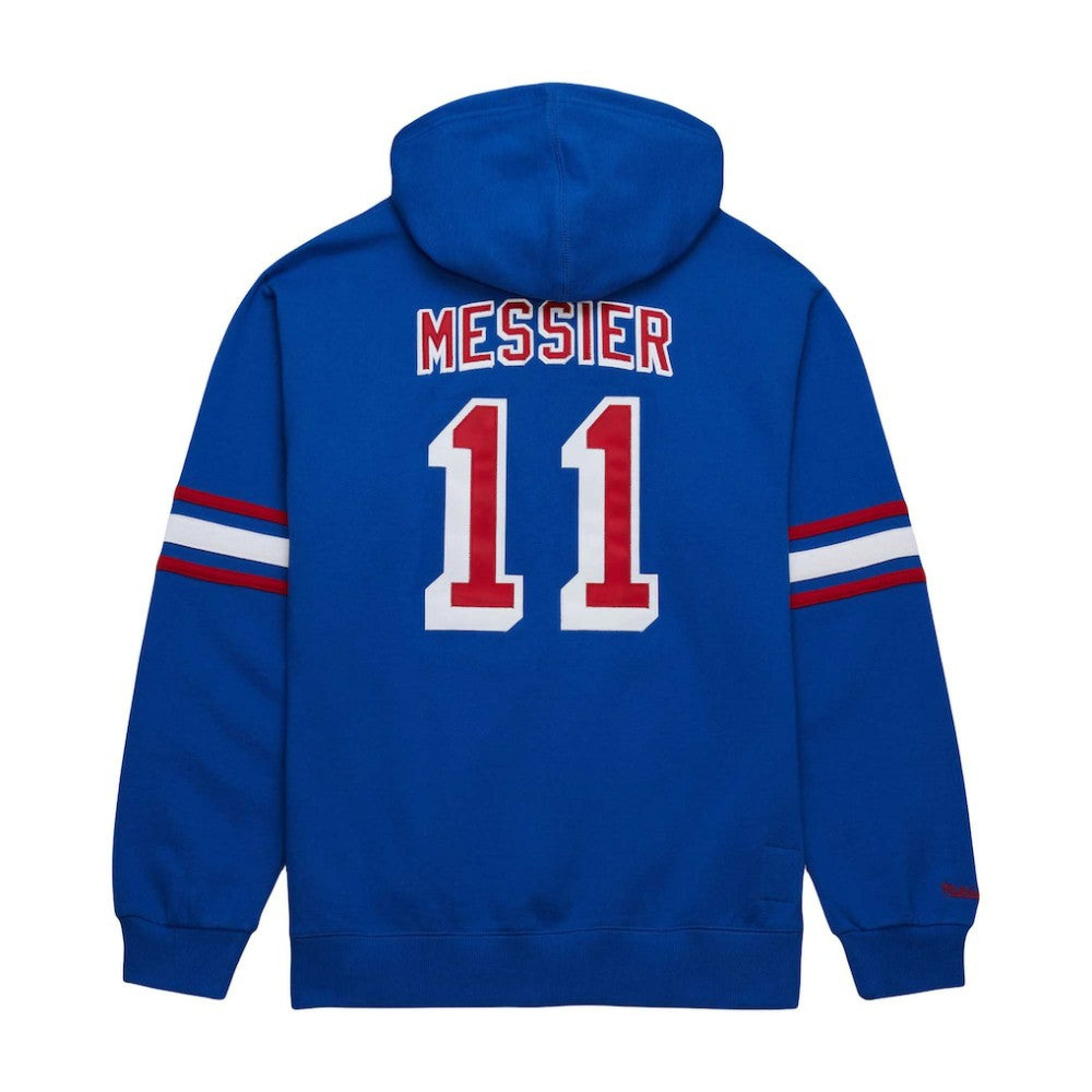 Mark Messier New York Rangers Mitchell & Ness Name & Number Premium Pullover Hoodie - Blue - NHL 201644218