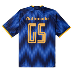 Golden State Warriors Authmade x NBA Soccer Kit Fashion Jersey Blue