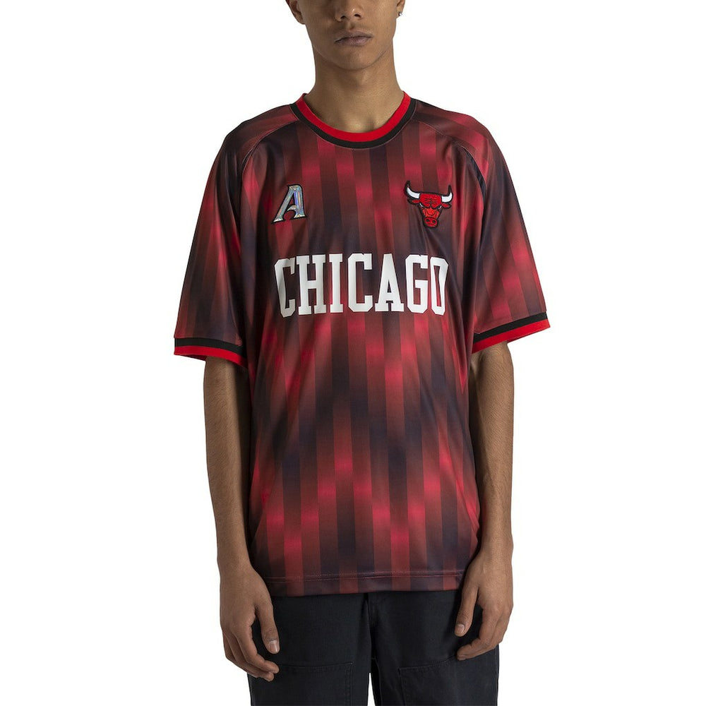 Chicago Bulls Authmade x NBA Soccer Kit Fashion Jersey Red