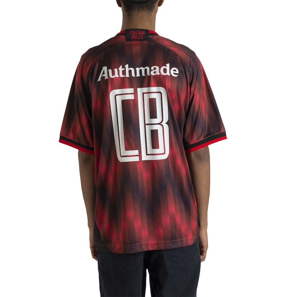 Chicago Bulls Authmade x NBA Soccer Kit Fashion Jersey Red