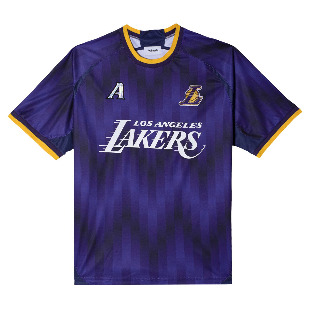 Los Angeles Lakers Authmade x NBA Soccer Kit Fashion Jersey Purple