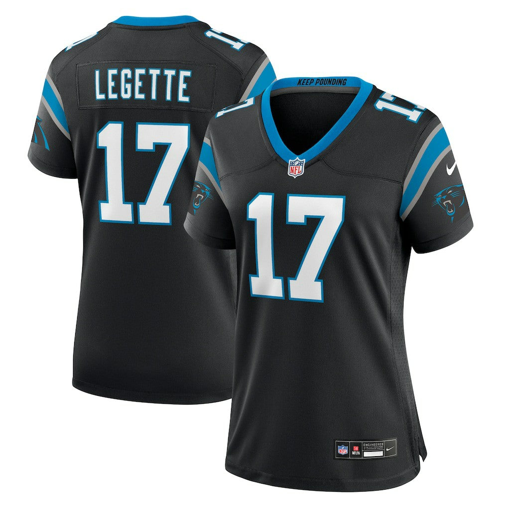 Nike Xavier Legette Carolina Panthers Women's Game Jersey Black