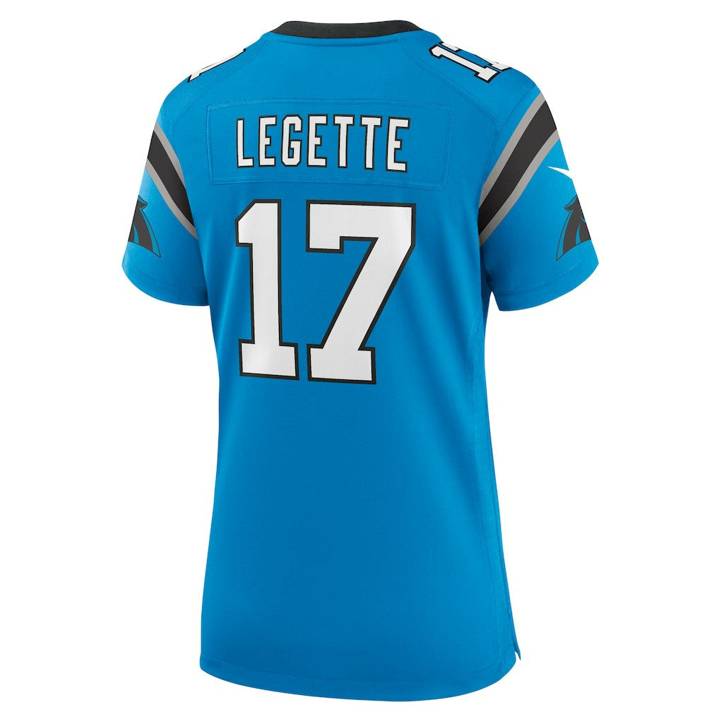 Nike Xavier Legette Carolina Panthers Women's Alternate Game Jersey Blue