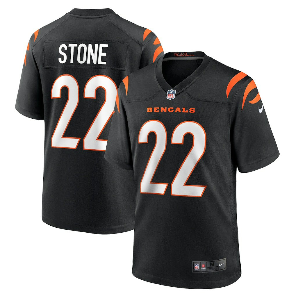 Nike Geno Stone Cincinnati Bengals Game Jersey Black