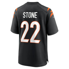 Nike Geno Stone Cincinnati Bengals Game Jersey Black