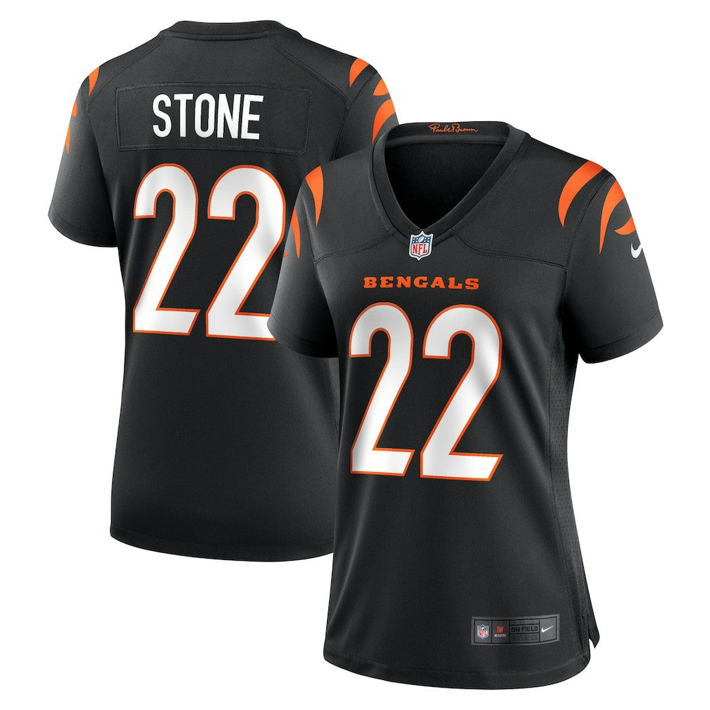Nike Geno Stone Cincinnati Bengals Women's Game Jersey Black