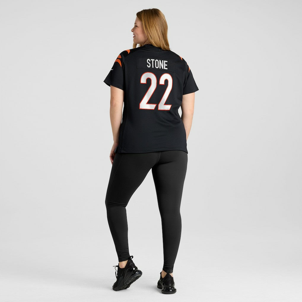 Nike Geno Stone Cincinnati Bengals Women's Game Jersey Black