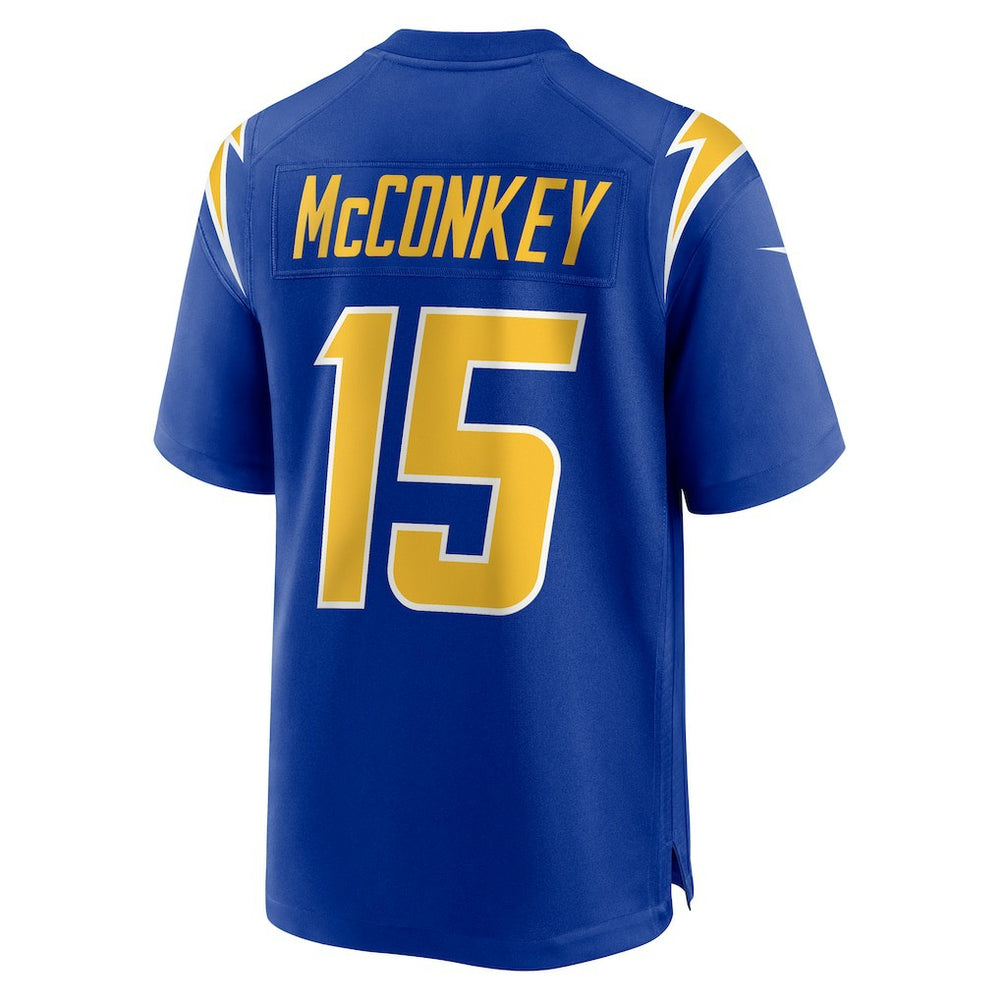 Nike Ladd McConkey Los Angeles Chargers Alternate Game Jersey Royal