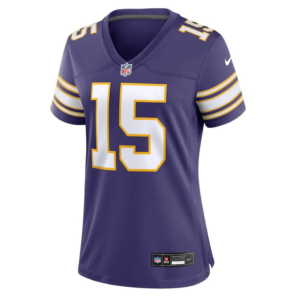 Nike Dallas Turner Minnesota Vikings Women's Alternate Game Jersey Purple