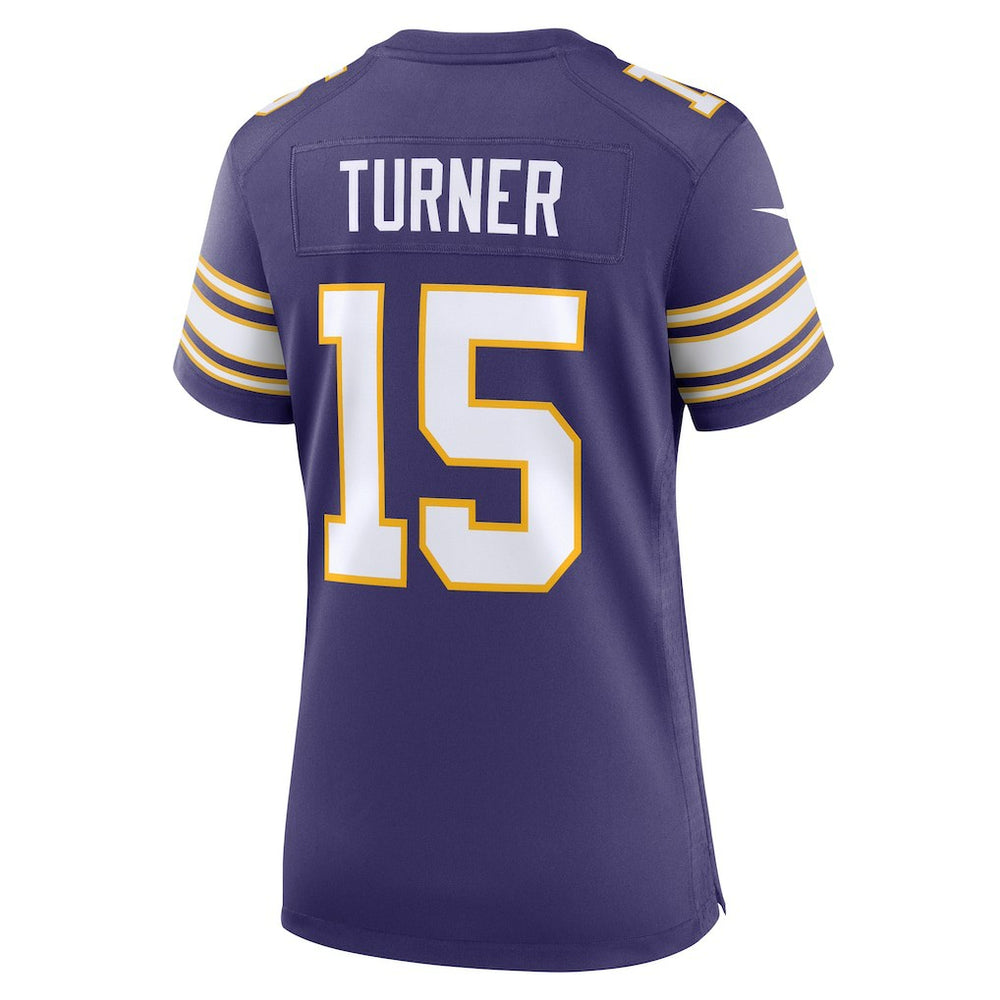 Nike Dallas Turner Minnesota Vikings Women's Alternate Game Jersey Purple