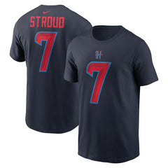 Nike C.J. Stroud Houston Texans Name & Number T-Shirt Navy