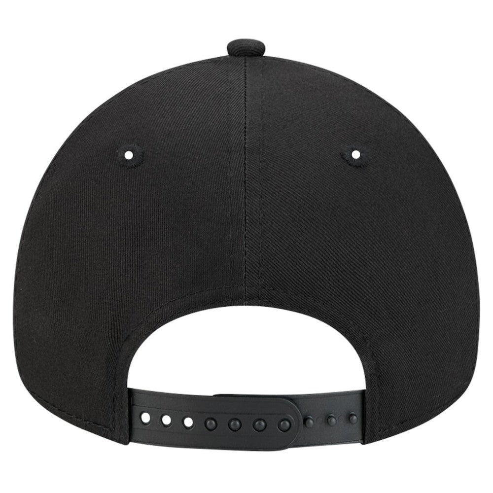 Atlanta Braves New Era Tonal Pop 9FORTY A-Frame Adjustable Hat - Black - New Era on Sale