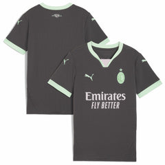 AC Milan Youth 2024/25 Third Replica Jersey Charcoal - Puma for sale