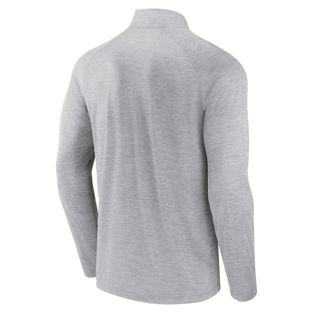 Baltimore Orioles Fanatics Head-to-Head Raglan Quarter-Zip Jacket - Gray - Fanatics on Sale